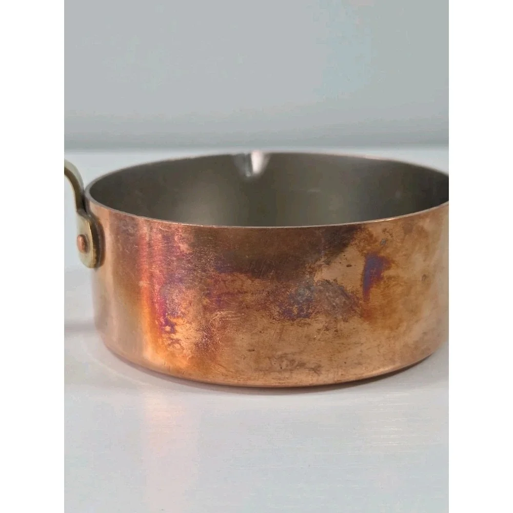 Single Vintage 1 Cup Brass Measuring Cup Made In Korea Dae Woo